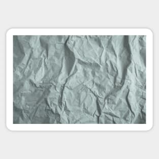 Crumpled paper texture Sticker